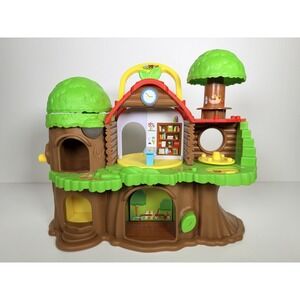 Timber Tots School Tree House Preschool Pretend Play Toy Lights Up